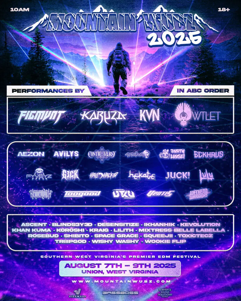 Mountain Wubz 2025 Lineup